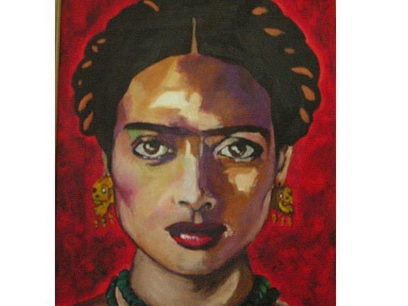 Selma's Frida12 in. x 18 in. Acrylic on Canvas Board
